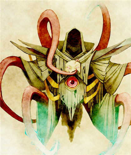 Warlock Patron - Aerbax, The Dead God Image