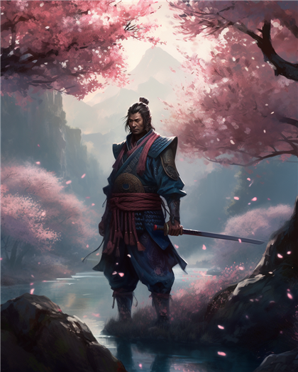 Amra's Oath Of The Yamato Samurai Image