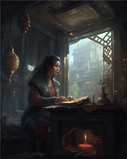 Amra's Arcane Scholar Image