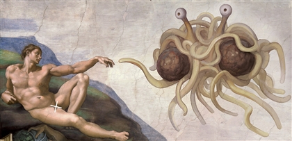 Oath Of The Flying Spaghetti Monster Image