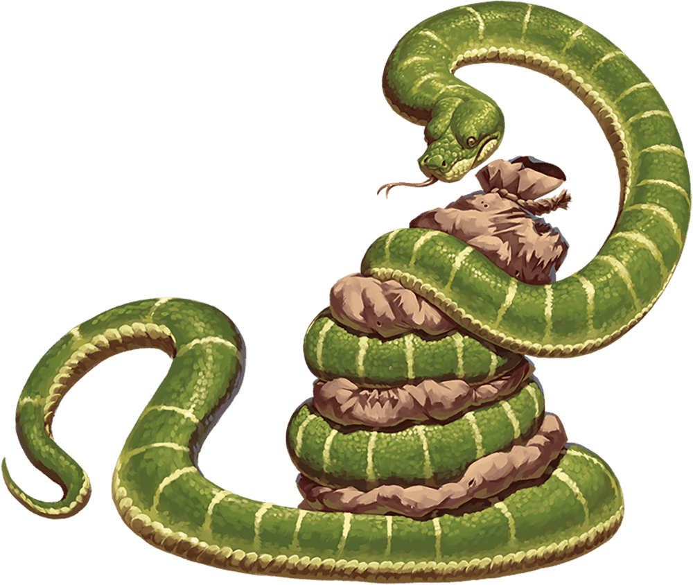 Giant Constrictor Snake