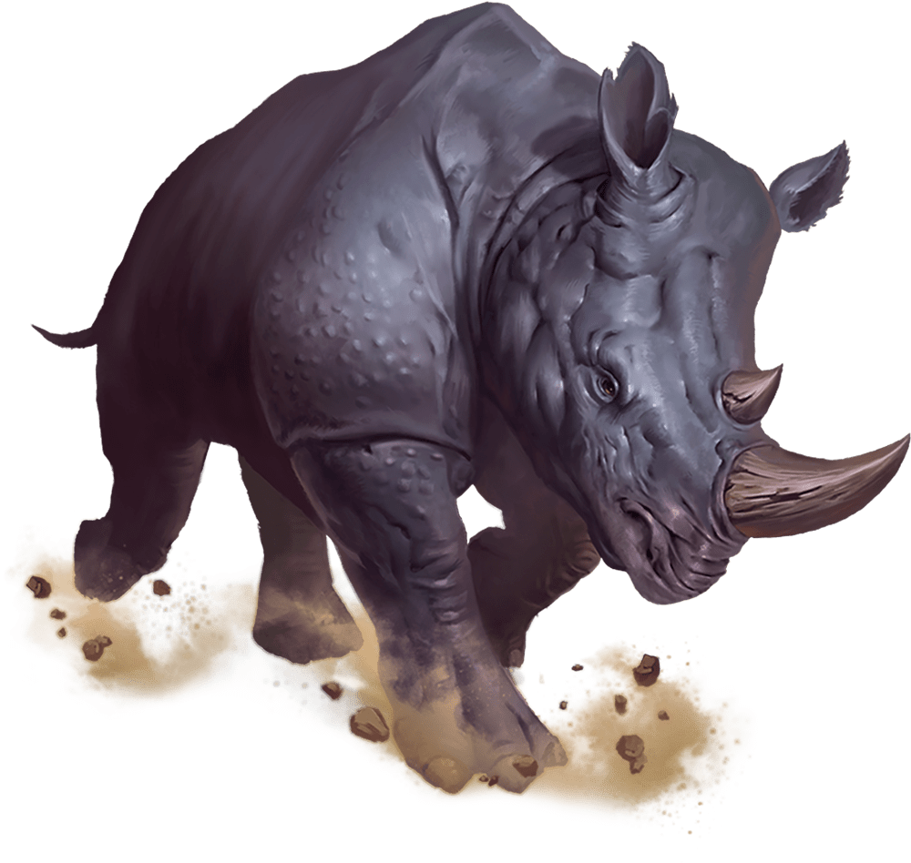 Rhinoceros monsters d d beyond