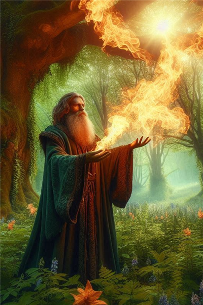 Circle Of The Forestfire Image
