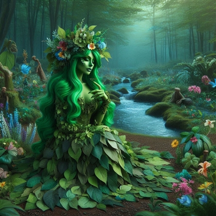 Circle Of The Green Witch Image