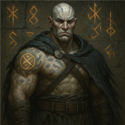 Path Of The Stone Scribed Image