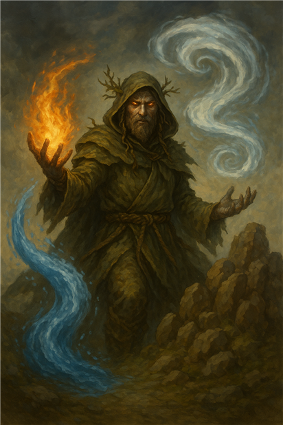 Circle Of The Four Elements Image