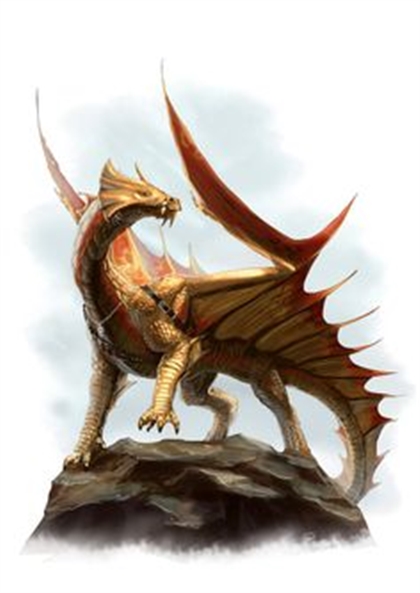 Ancient Brass Dragon Patron Image