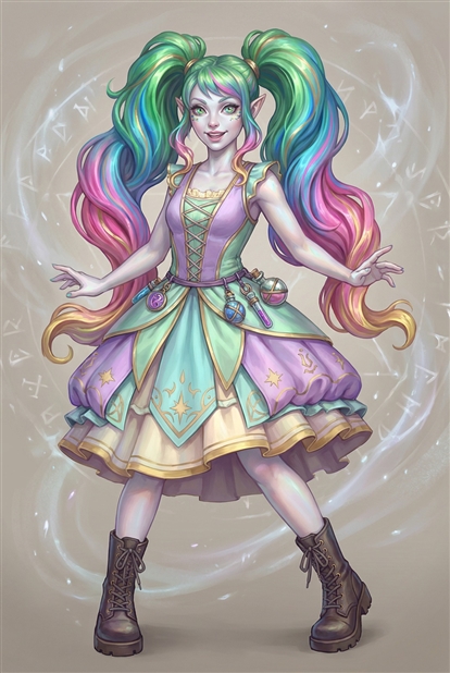 Multiple Personality Wild Magic Sorcery Image