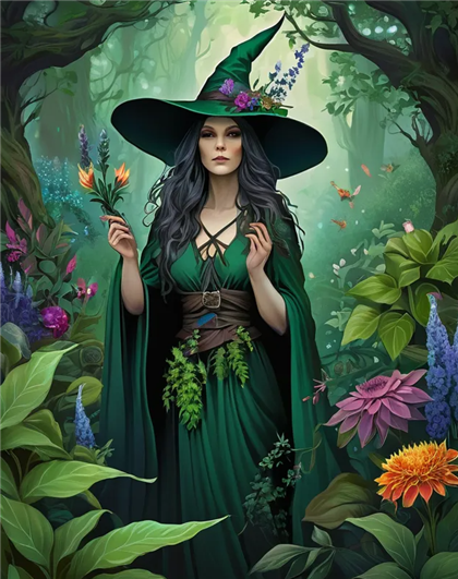 Green Witch Image