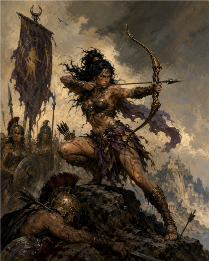 Path Of The Amazon Warrior Image