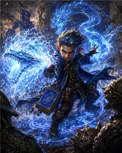 Azure Order Blue Mage Image