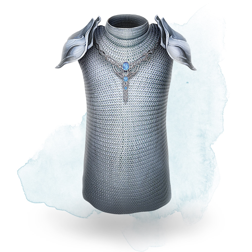 Medieval chain mail hauberk armor for sale