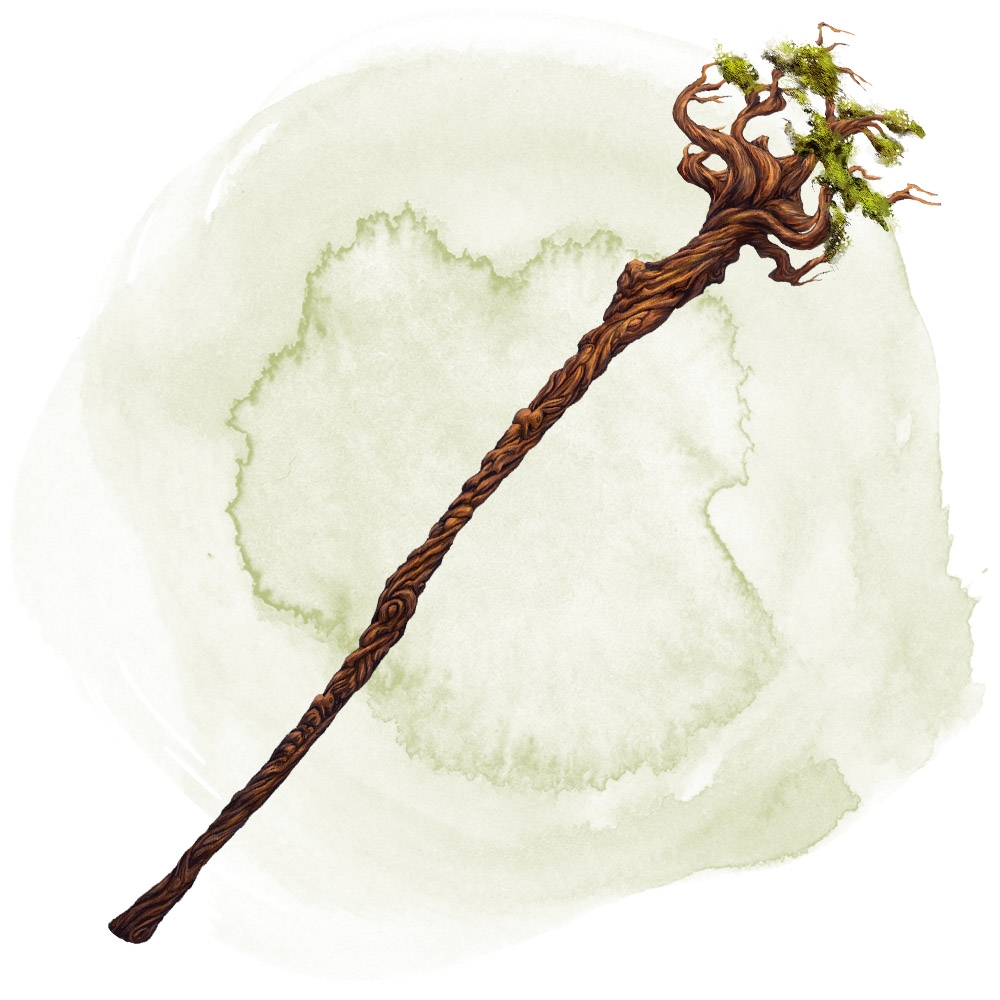 Staff of the Woodlands - Magic Items - D&D Beyond
